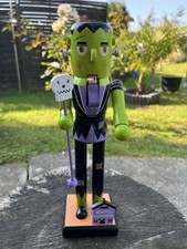 Nussknacker Halloween Frankenstein Monster Holz 24cm