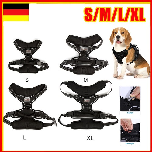 Hundegeschirr anti zug pull - anti, no