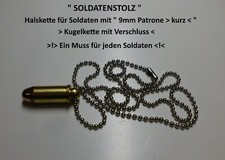 " Soldatenstolz " > Halskette