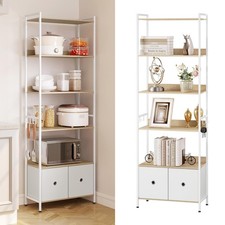 WOLTU Bücherregal 5 Ablagen