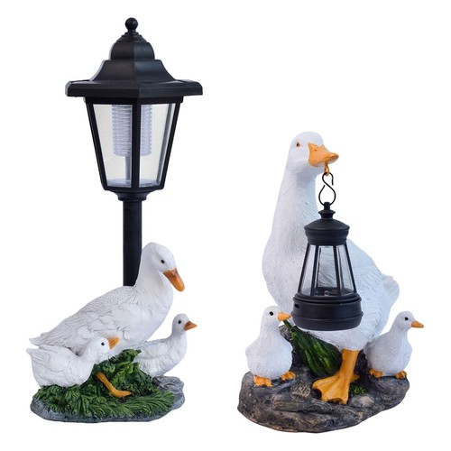 Garten ente statuen - ente, mit