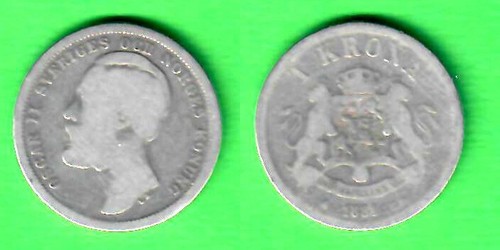 Schweden krone 1881 - schweden,