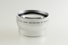 Digital High Definition 2x 2 x Telephoto Converter Fish Eye Fisheye 52mm 52 mm