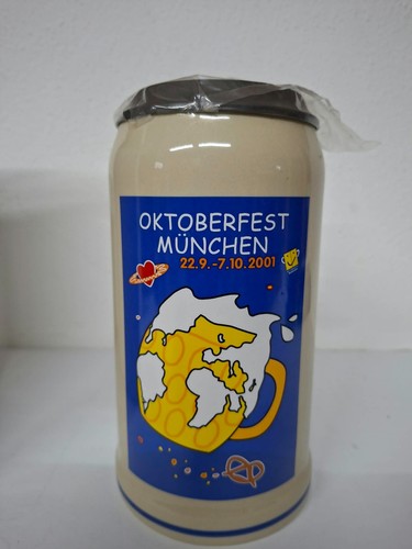 Oktoberfest maßkrug von 2001 - maßkrug,