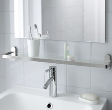 IKEA BROGRUND Glasregal, 67x11