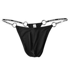 Herren transparent string - transparent, g