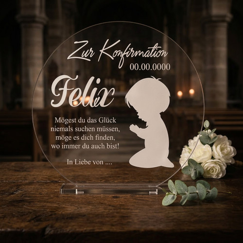 Aufsteller zur taufe - taufe, kommunion
