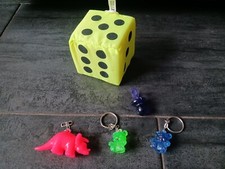 80er Jahre Schnuller Dinos