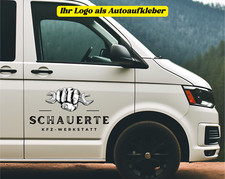 Ihr Logo als Autoaufkleber selbst gestalten - eigenes Logo Aufkleber Design