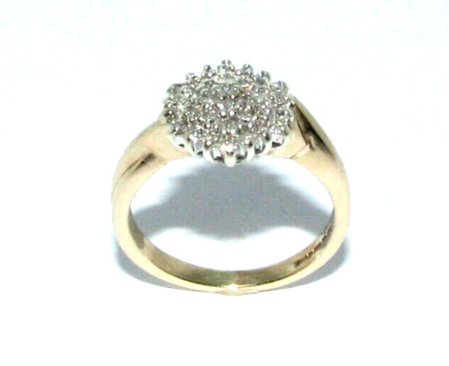 Damen 9ct gelbgold - gelbgold, &