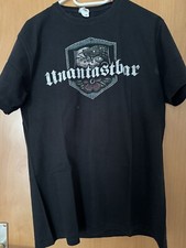 UNANTASTBAR HERREN T SHIRT GR M ICH LEBE AUCH MIT PFEILEN IN DER BRUST SCHWARZ