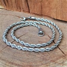 3 mm dicke Kordelkette aus