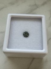 Brillant Schliff Blauer Diamant 0,33 Carat Ct. Top Echt