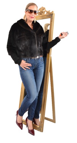 A5960 nerzjacke pelzjacke - nerzjacke,