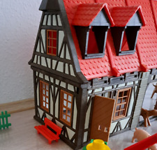 Playmobil Doppelhaus zu Ritterburg Longhaus 3667 3666 3556 3554 FILM Vintage