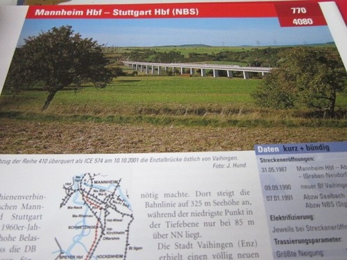 Eisenbahn kursbuch strecken - kursbuch,