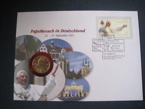 Vatikan numisbrief cent - vatikan,