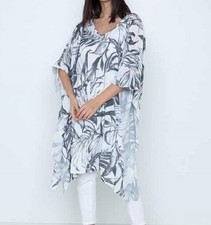 Kaftan weiß S/L Damen