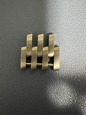 Original BREITLING Montbrillant Navitimer Uhrenglied 18mm Gebürstet Teil Neu ...