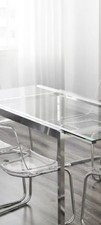 Esstisch aus Glas Ikea
