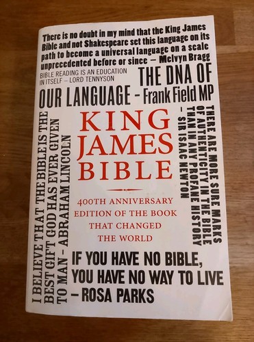 Book king james bible 400th - james,