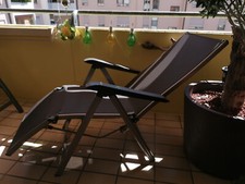 Kettler Relaxsessel, silber/ schoko