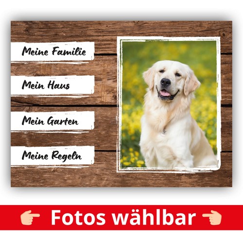 Golden retriever schild - schild,
