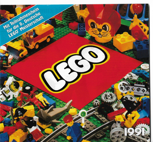 Lego katalog 1991 prospekt - lego,