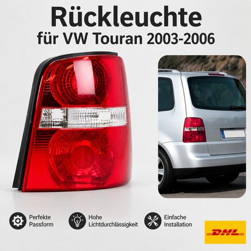 Rücklicht für touran 1t - vw,