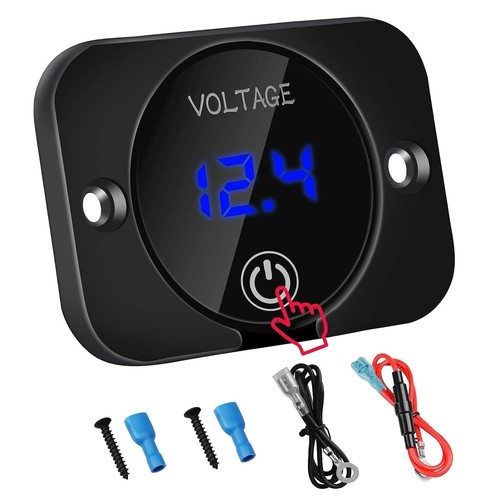 Digital voltmeter 12v 24v - digital,