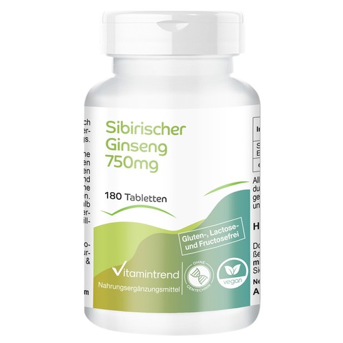 Sibirischer ginseng 750 - ginseng,