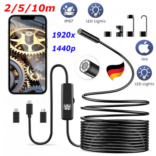10m usb endoskop - 2/5/10m,