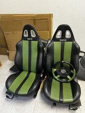Focus Mk1 RS Sparco Sitze In Grün Schwarz