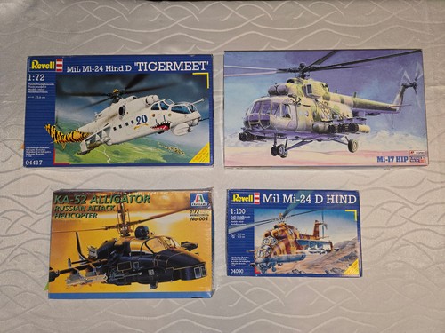 Russische kampfhubschrauber - 4x,