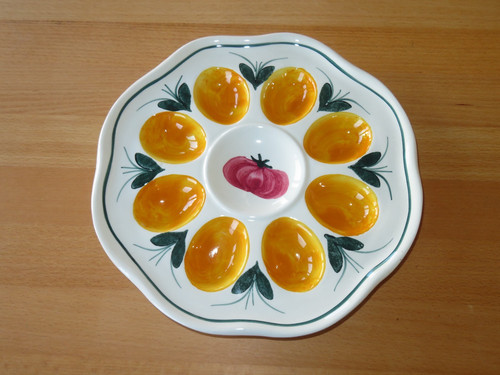Vintage eierteller - vintage,