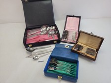 Konvolut Besteck + Etuis