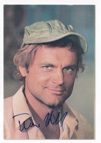 Terence hill autogramm - hill,