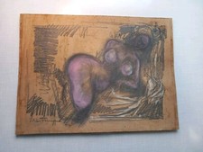 Liegender weiblicher akt - weiblicher,