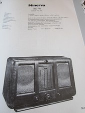 Schaltplan  Radio Minerva 397 W, 1938