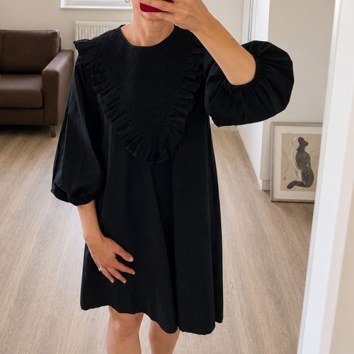 Kleid baumwolle schwarz - h&m,