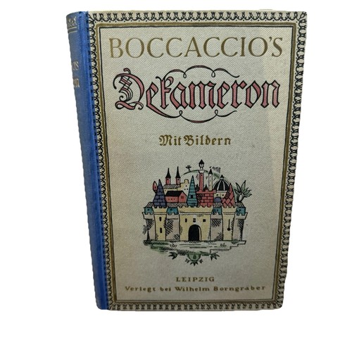 Boccaccio dekameron mit - -,