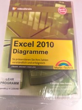 Excel 2010 Diagramme Video-Training DVD von video2brain NEU OVP