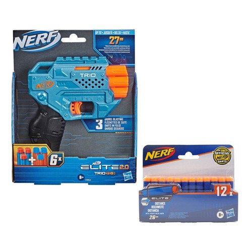 Nerf elite trio td 3 - elite, 2.0