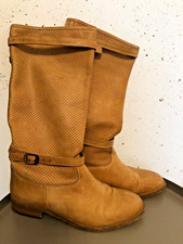 Belstaff Lederstiefel beige EU