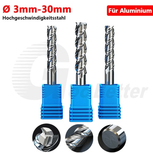 3mm 30mm hss schaftfräser - Ø, 3mm-30mm