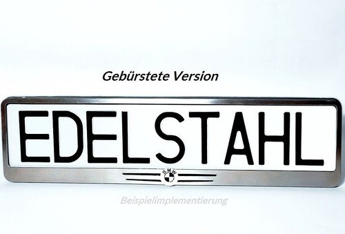 Bmw kennzeichenhalter - 1x, m