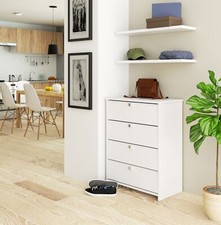 Schuhschrank AS-111 Weiß für