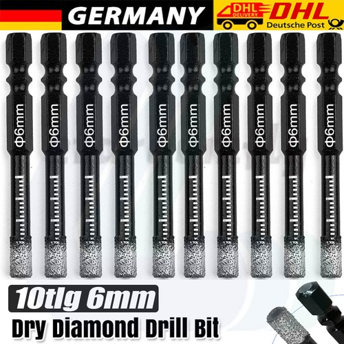 10tlg diamant trockenbohrer - 10tlg,