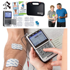 TENS EMS Kombigerät STIM-PRO X9+ Reizstromgerät 4in1 Muskelstimulator Schmerzen