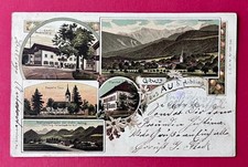 Litho AK AU bei Bad Aibling